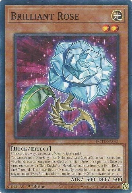 Brilliant Rose (21) (POTE) - YuGiOh Single