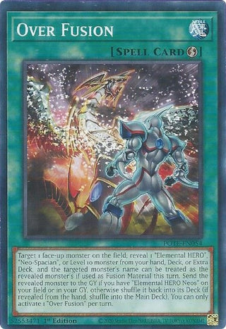 Over Fusion (54) (POTE) - YuGiOh Single
