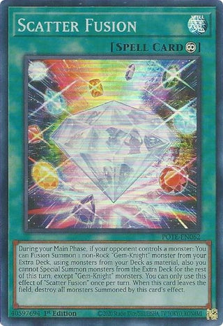 Scatter Fusion (62) (POTE) - YuGiOh Single