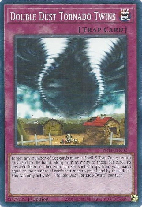 Double Dust Tornado Twins (80) (POTE) - YuGiOh Single