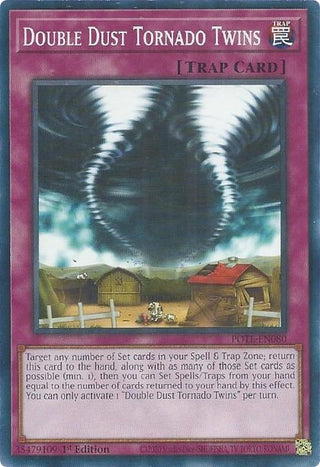Double Dust Tornado Twins (80) (POTE) - YuGiOh Single