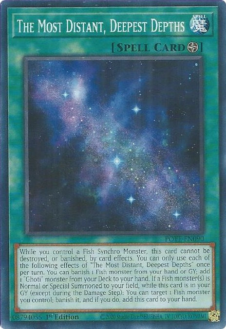 The Most Distant Deepest Depths (90) (POTE) - YuGiOh Single