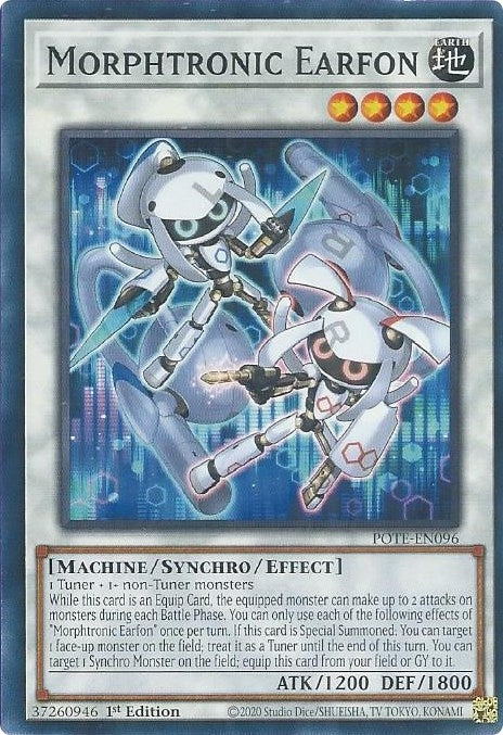 Morphtronic Earfon (96) (POTE) - YuGiOh Single