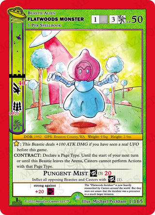 Flatwoods Monster (1) (UFOFE) - MetaZoo Single