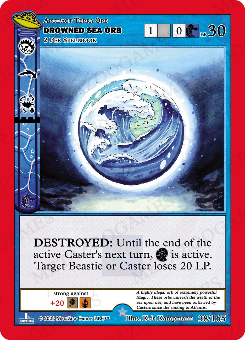 Drowned Sea Orb (38) (UFOFE) - MetaZoo Single