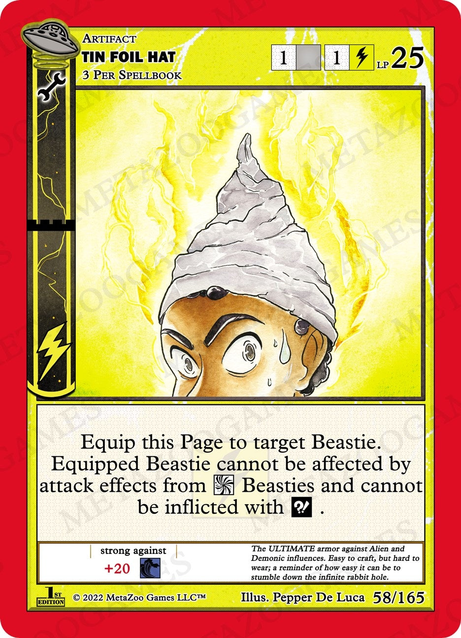 Tin Foil Hat (58) (UFOFE) - MetaZoo Single