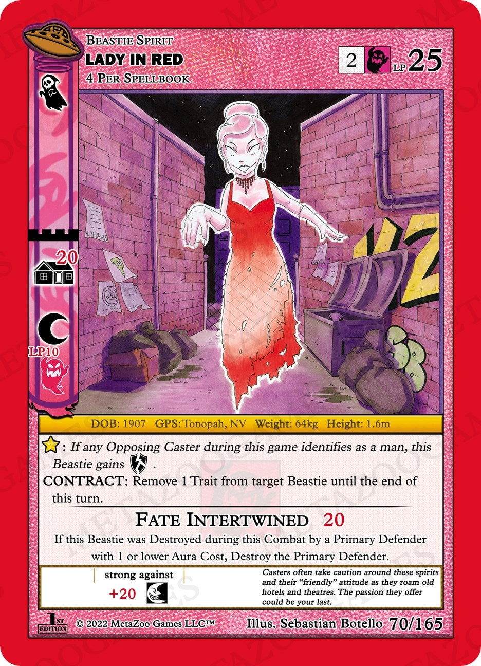 Lady In Red (70) (UFOFE) - MetaZoo Single
