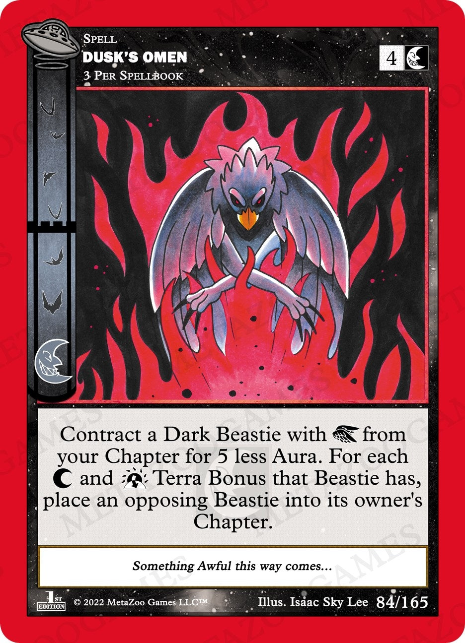 Dusk’s Omen (84) (UFOFE) - MetaZoo Single