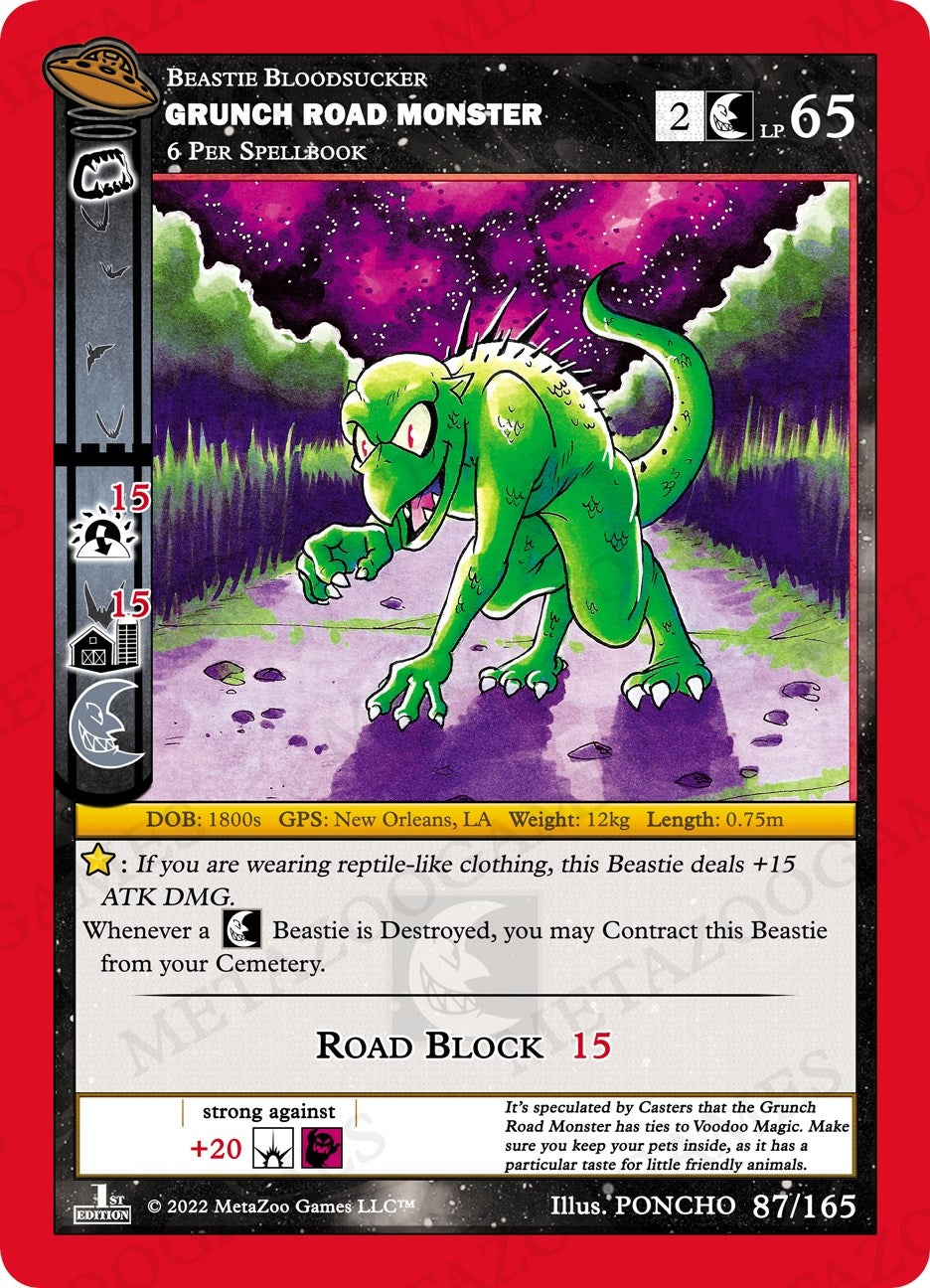 Grunch Road Monster (87) (UFOFE) - MetaZoo Single
