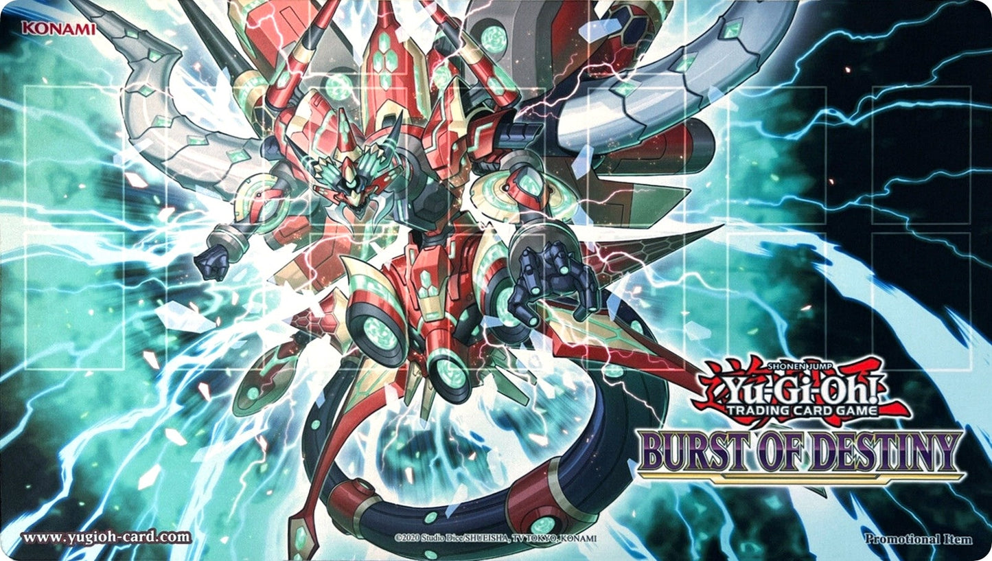 Yu-Gi-Oh! Burst of Destiny Sneak Peek Playmat - Playmats Sealed