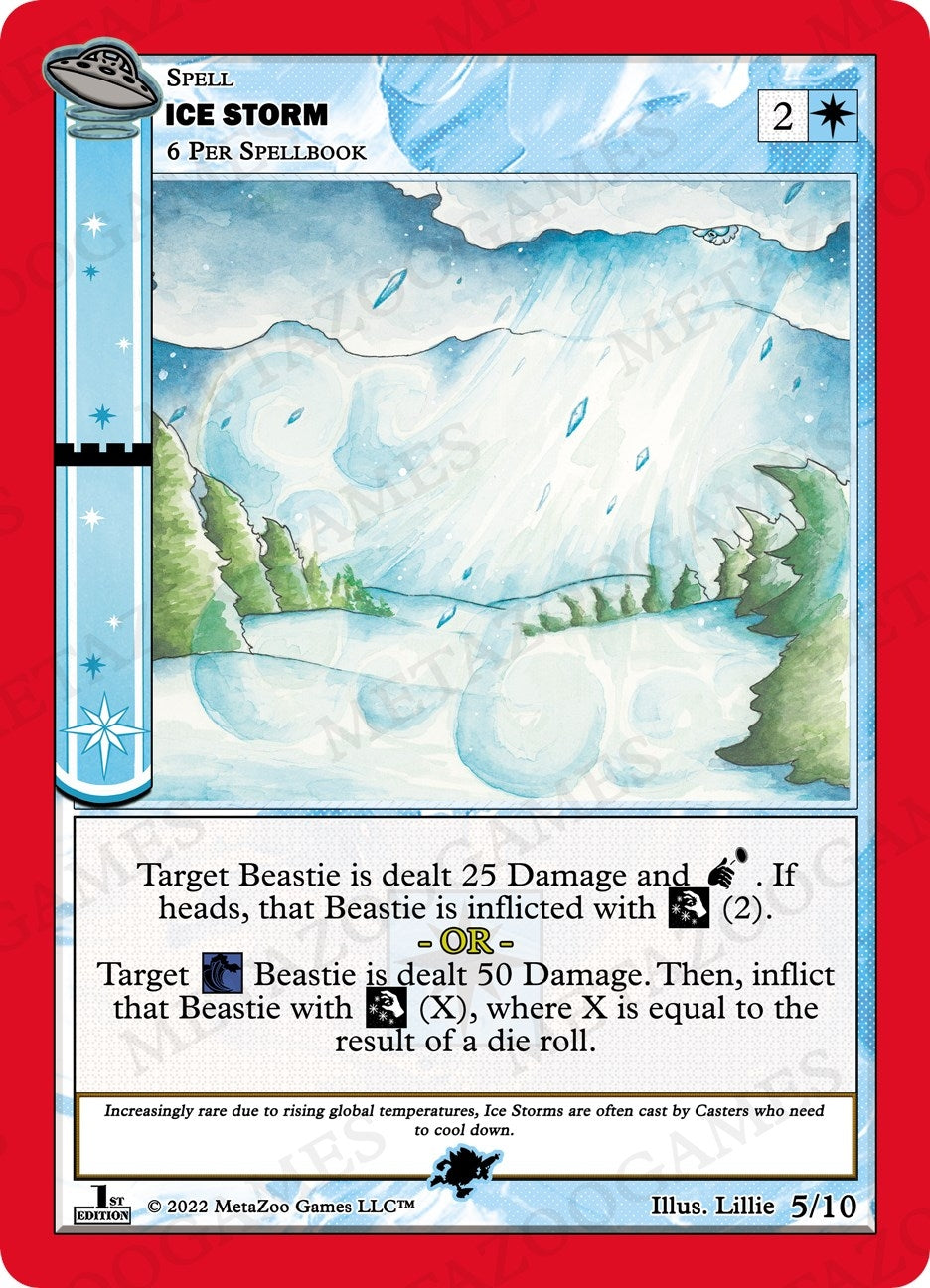 Ice Storm (5) (UFOFE-RE) - MetaZoo Single