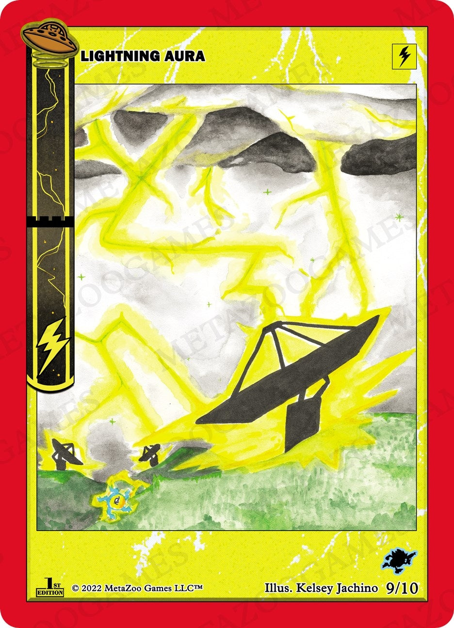 Lightning Aura (9) (UFOFE-RE) - MetaZoo Single