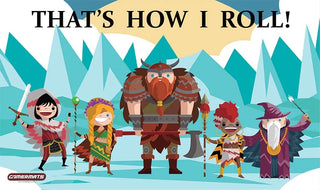 GamerMats Playmat - That’s How I Roll! - Playmats Sealed