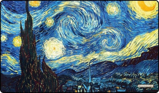 GamerMats Playmat - Starry Night (Premium White Stitched) - Playmats Sealed
