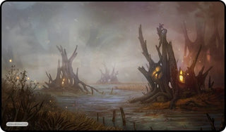 GamerMats Playmat - Magic Swamp (Premium Black Stitched) - Playmats Sealed