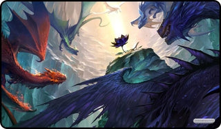 GamerMats Playmat - Lotus Guardians (Premium White Stitched) - Playmats Sealed