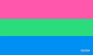 GamerMats Playmat - Polysexual Pride Flag (Premium White Stitched) - Playmats Sealed