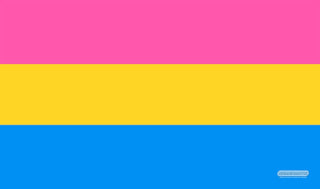 GamerMats Playmat - Pansexual Pride Flag (Premium White Stitched) - Playmats Sealed