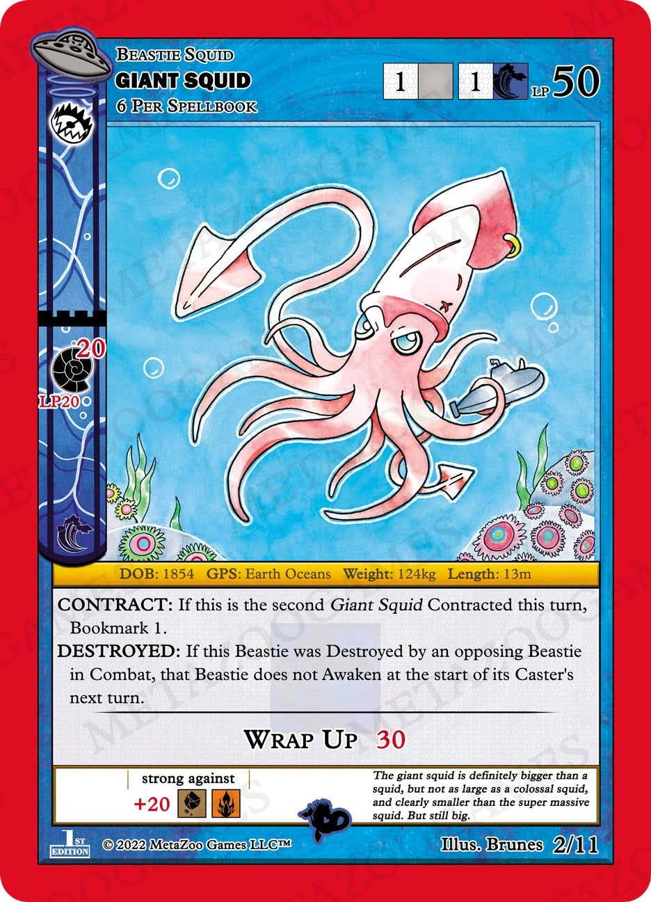 Giant Squid (2) (UFOFE-RE) - MetaZoo Single