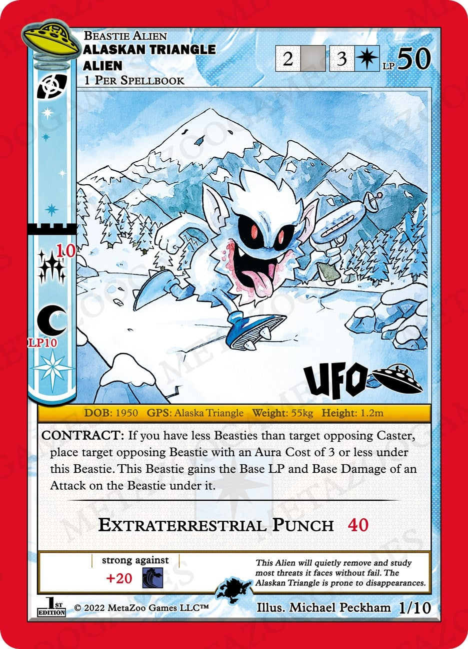 Alaskan Triangle Alien (1) (UFOFE-RE) - MetaZoo Single