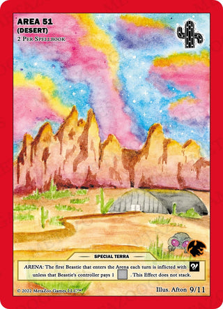 Area 51 (Desert) (9) (UFOFE-TD) - MetaZoo Single