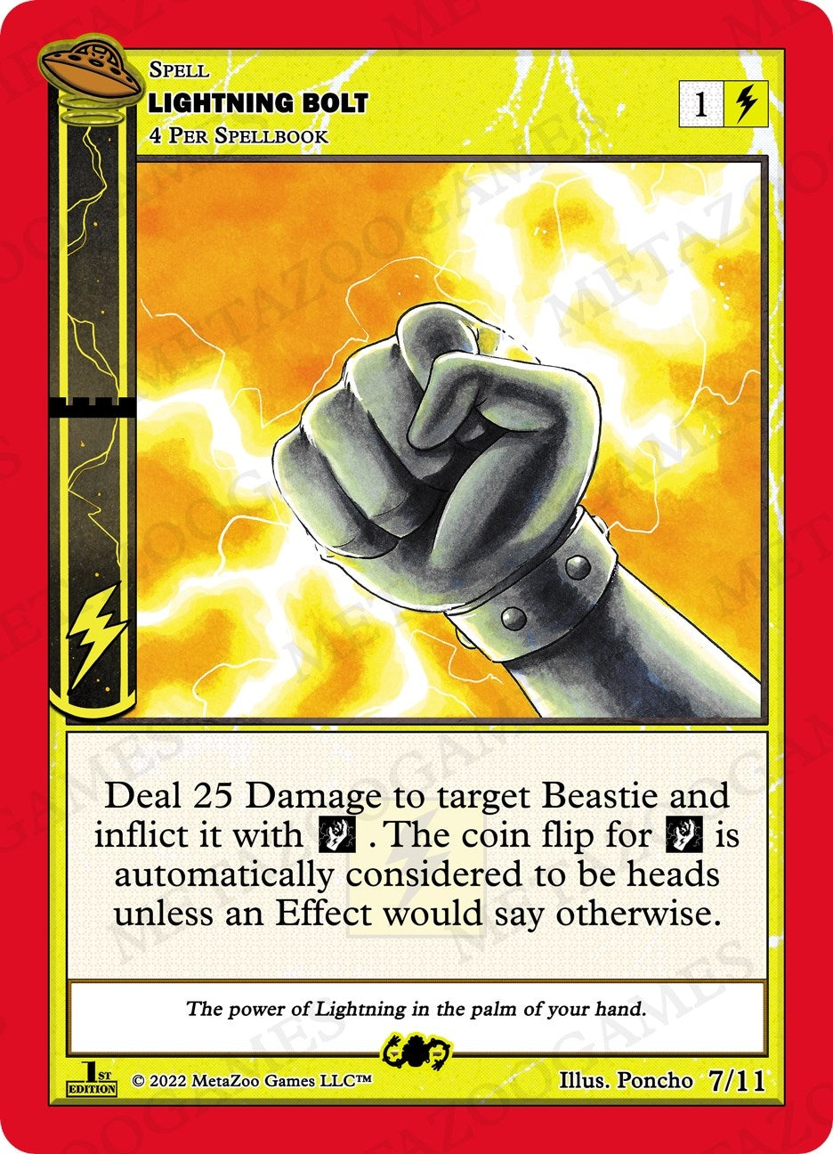 Lightning Bolt (7) (UFOFE-TD) - MetaZoo Single