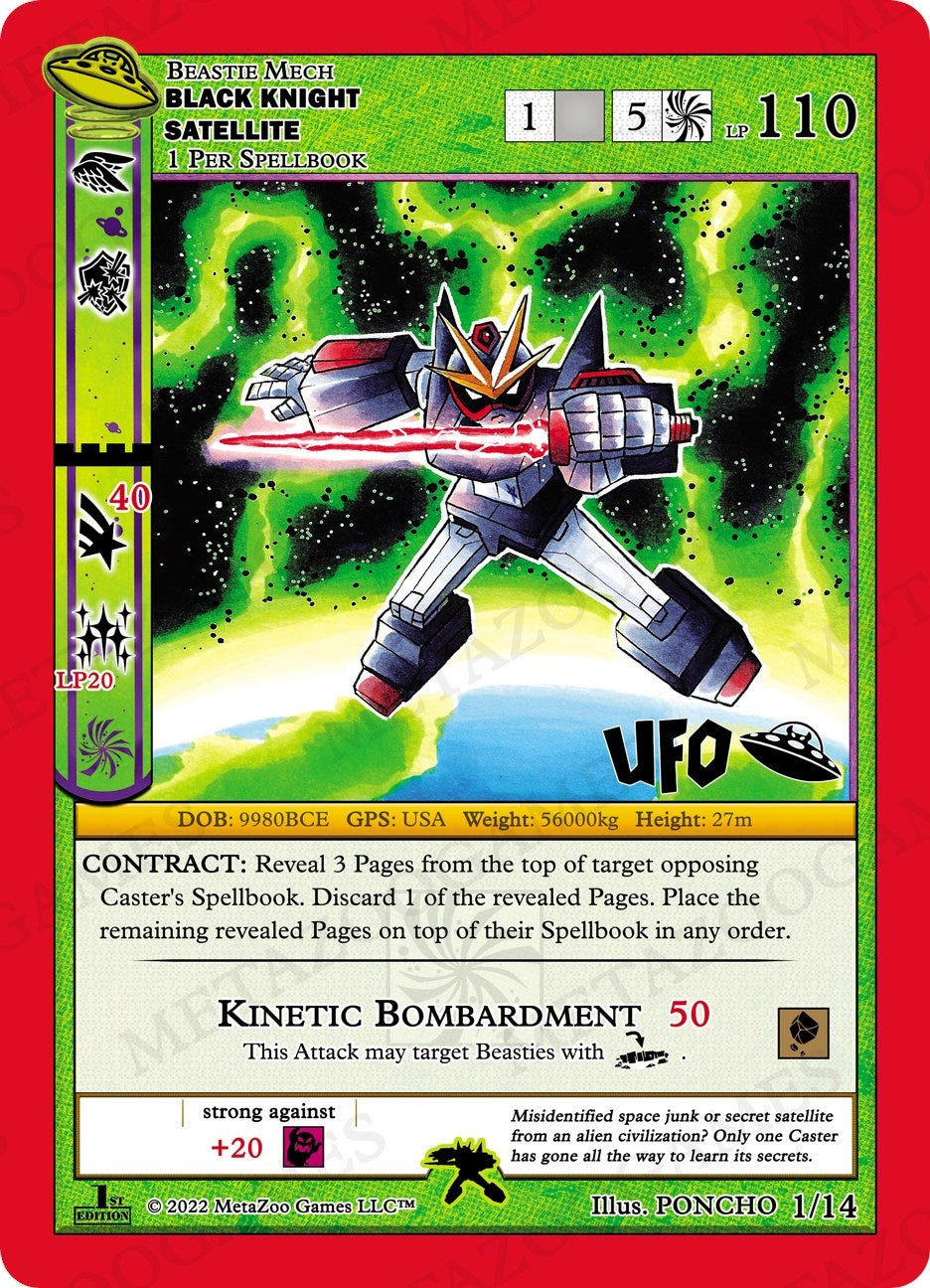 Black Knight Satellite (1) (UFOFE-TD) - MetaZoo Single