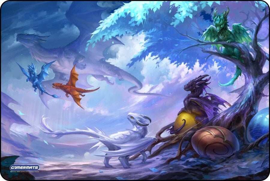Baby Dragons Circle of Life - XL Deskmat - Playmats Sealed
