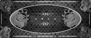 Classy Dragons Poker Mat - Tablemat - Playmats Sealed