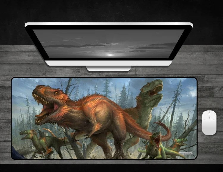 Stampede of Dinosaurs - Deskmat - Playmats Sealed
