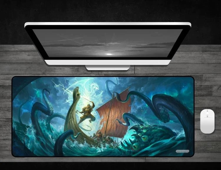 Release the Kraken - Deskmat - Playmats Sealed