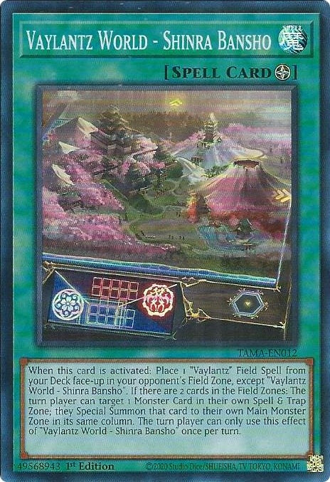 Vaylantz World - Shinra Bansho (12) (TAMA) - YuGiOh Single