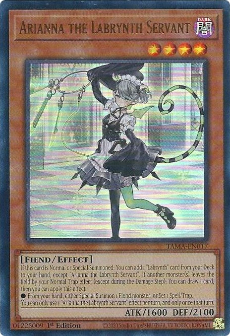 Arianna the Labrynth Servant (17) (TAMA) - YuGiOh Single