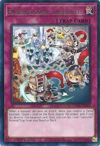 Farewelcome Labrynth (24) (TAMA) - YuGiOh Single