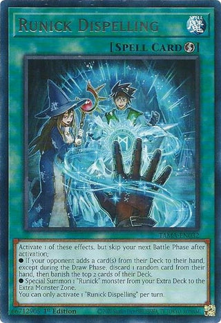 Runick Dispelling (32) (TAMA) - YuGiOh Single
