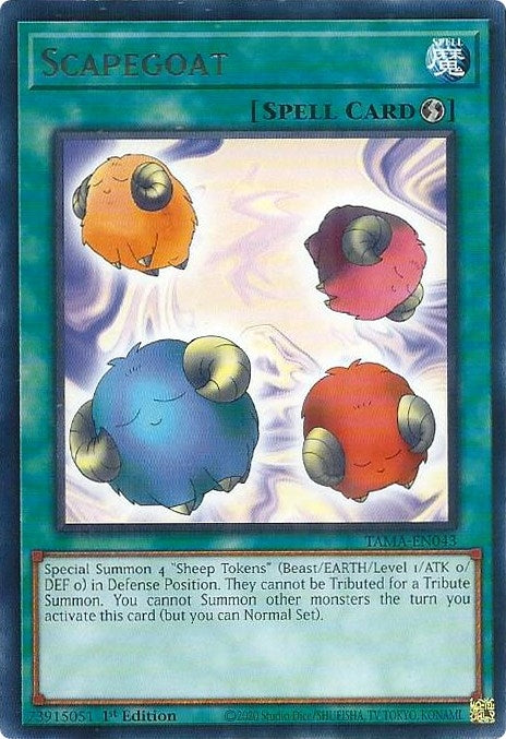 Scapegoat (43) (TAMA) - YuGiOh Single