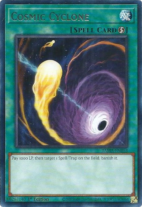 Cosmic Cyclone (53) (TAMA) - YuGiOh Single