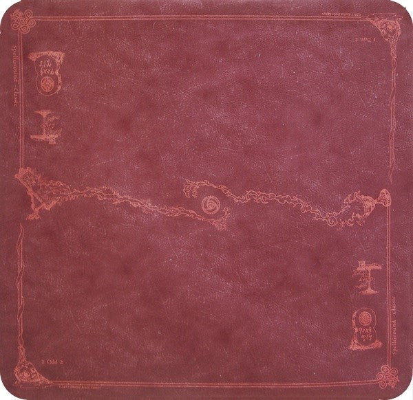 SpellGround Playmat - Limited Edition: Merlot with Red - Playmats Sealed