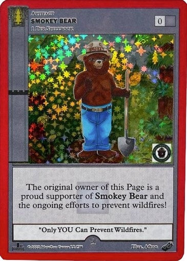 Smokey Bear (1st Edition) (MISC) - MetaZoo Single