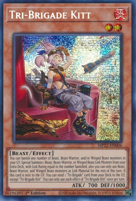 Tri-Brigade Kitt (22006) (MP22) - YuGiOh Single