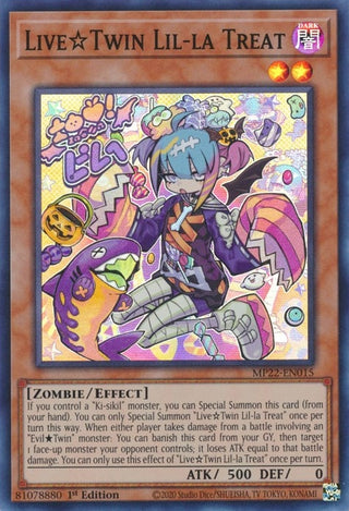 Live Twin Lil-la Treat (22015) (MP22) - YuGiOh Single