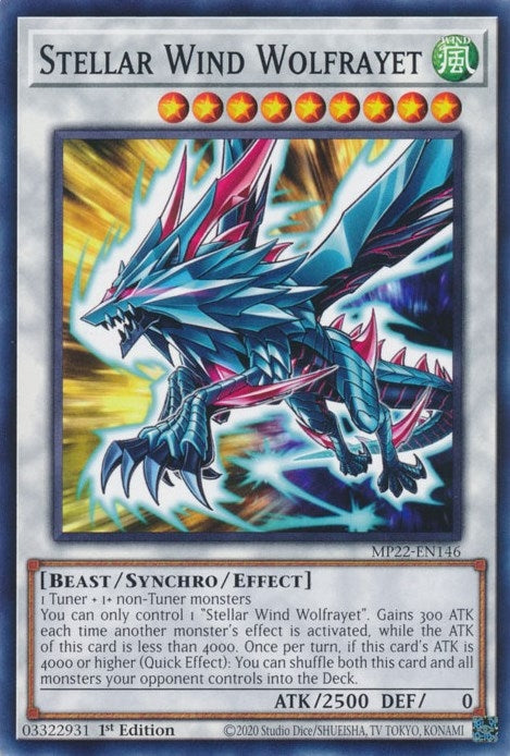 Stellar Wind Wolfrayet (22146) (MP22) - YuGiOh Single