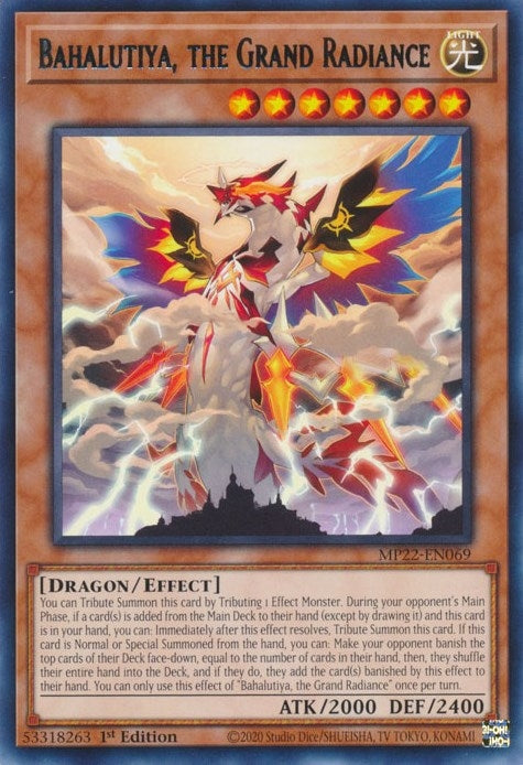Bahalutiya the Grand Radiance (22069) (MP22) - YuGiOh Single