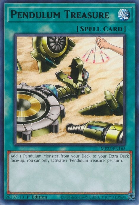 Pendulum Treasure (22165) (MP22) - YuGiOh Single