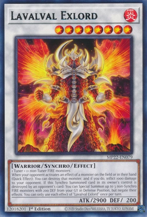 Lavalval Exlord (22079) (MP22) - YuGiOh Single