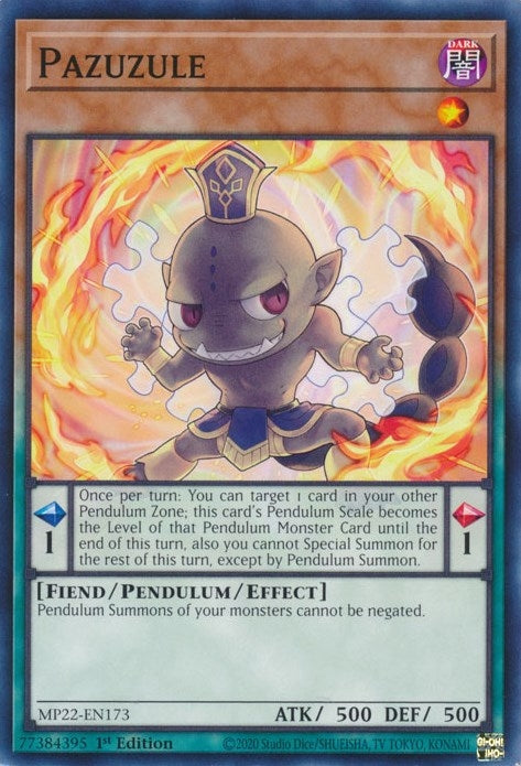 Pazuzule (22173) (MP22) - YuGiOh Single