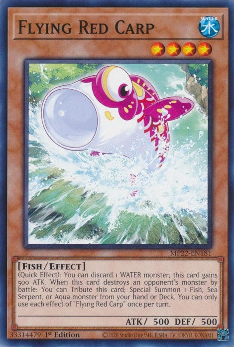Flying Red Carp (22181) (MP22) - YuGiOh Single
