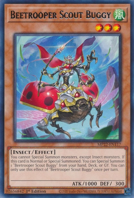 Beetrooper Scout Buggy (22117) (MP22) - YuGiOh Single