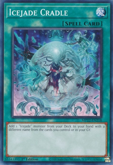 Icejade Cradle (22218) (MP22) - YuGiOh Single