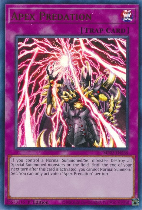 Apex Predation (22235) (MP22) - YuGiOh Single